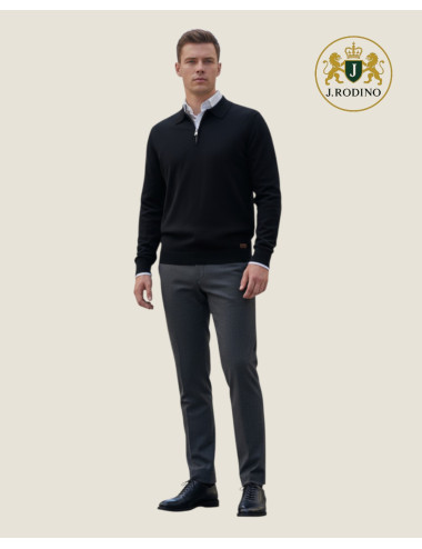 Maglia Polo con cerniera...