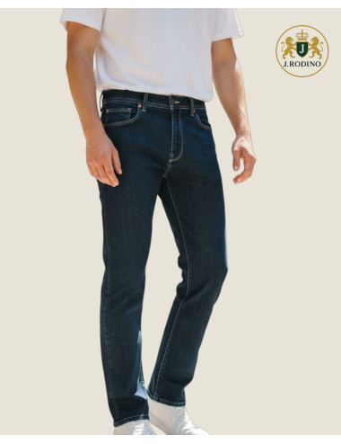 Jeans Uomo Slim Fit Denim...