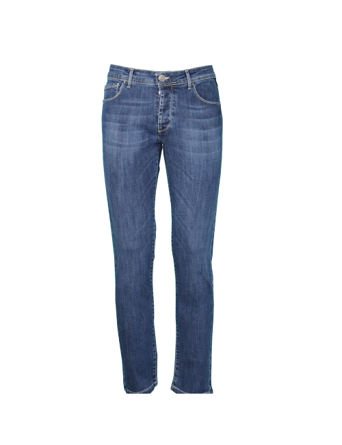 Jeans 5 tasche Uomo Slim...